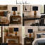 Glass and Iron Desk-138405971-138405972