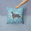 Coussin intérieur/extérieur en flocons d’hiver-32011170