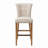 30" Bar Stool with Footrest and Back