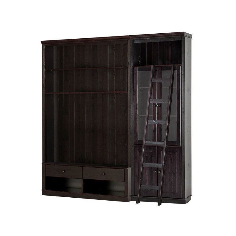 Delmonta Unfinished Entertainment Centre for TVs up to 55", Havana Lacquer
