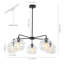 Lustre sphérique Spoutnik à 5 lumières Filkins-673947413-799148937