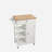 Solid Wood Top Kitchen Cart-1393593424