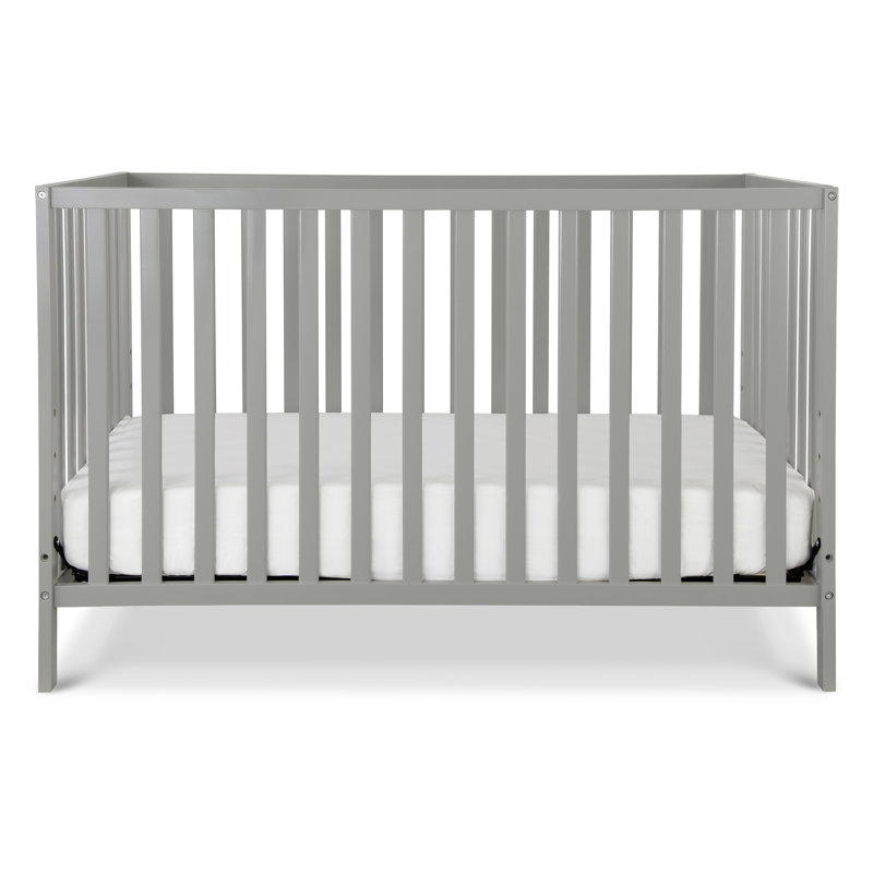 Union 4-in-1 Convertible Crib, Gray