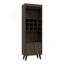Bar Bar Bull, salon, noyer foncé