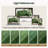 Chenille Cloud Sofa 4-Seat Flexible Combination Couch For Living Room-569371441