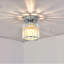 Laronda Crystal Semi Flush Mount-134697322