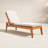 Headly Brazilian Teak Chaise Lounge