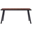 Granville Metal Base Dining Table-600024590-600024589