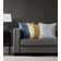 Maude Solid Colour Reversible Throw Pillow