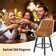 Kiliam Upholstered Swivel Counter & Bar Stool with Solid Wood Frame