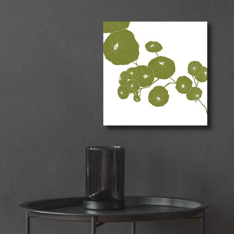 " Pilea " by Trish Sierer, 12" H x 12" W x 0.13" D