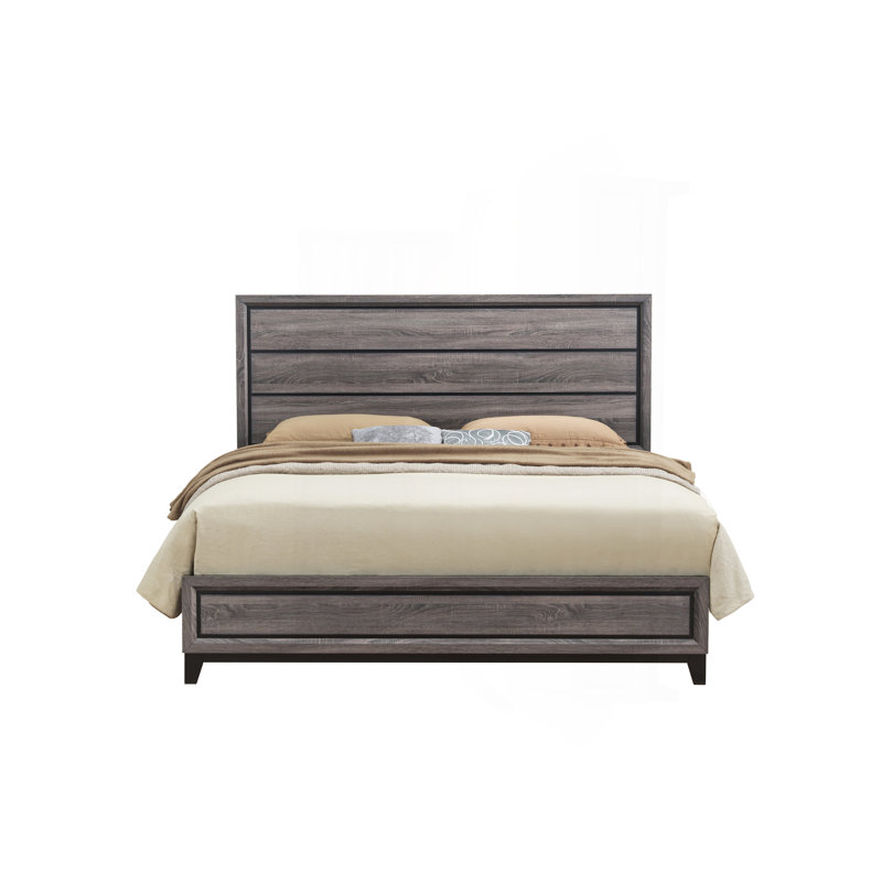 GRAND LIT MIRAGE GRIS