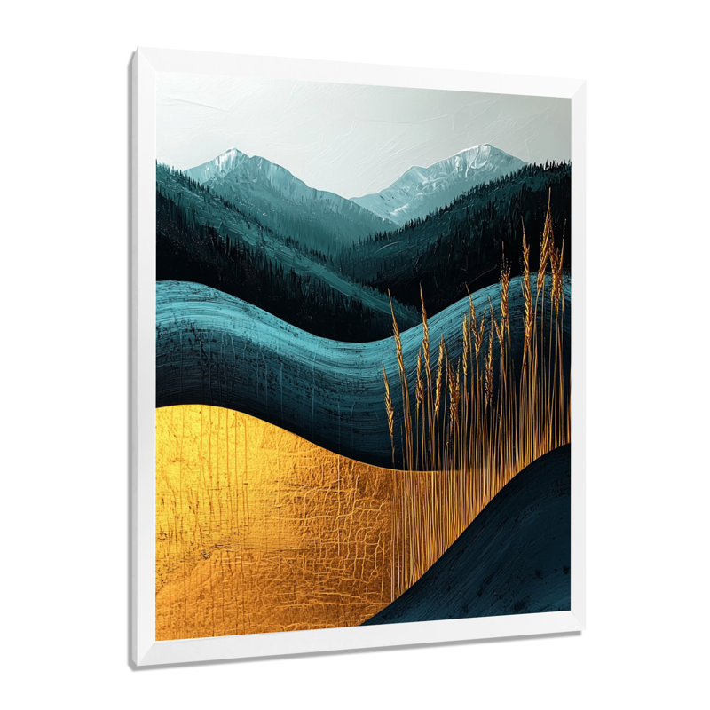 Mylor - Landscapes Canvas Prints, H 32 po x l 16 po, Reproduction encadrée sans passe-partout, Blanc