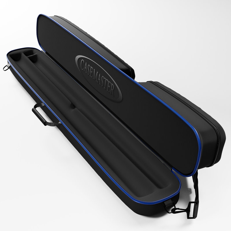 Étui pour billard Casemaster Parallax Diamond (étui pour bâton de piscine) | Bleu, Bleu