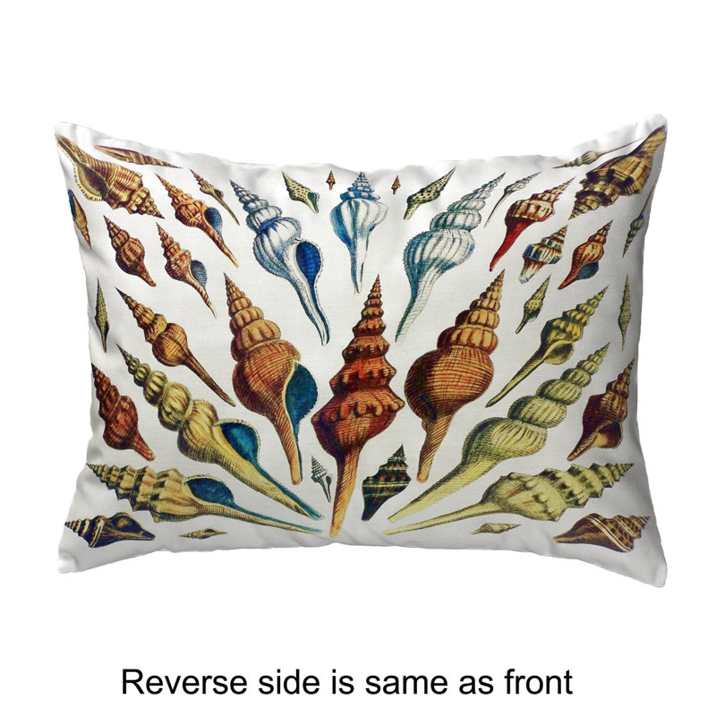 Outdoor Reversible Throw Pillow, 11" x 14"