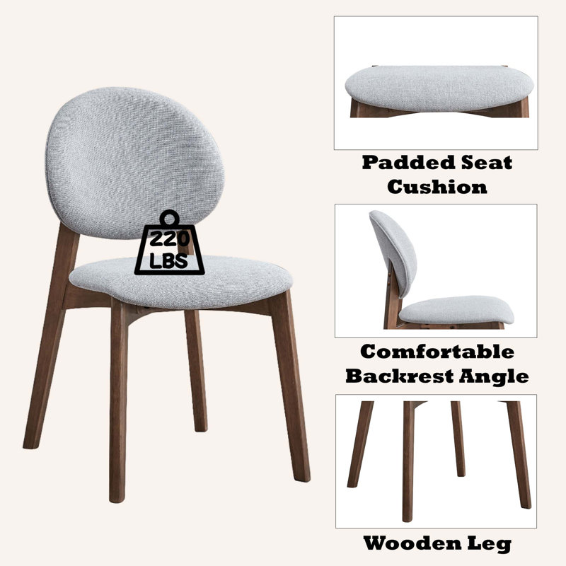 Chaise d'appoint Hadasa (ensemble de 2)