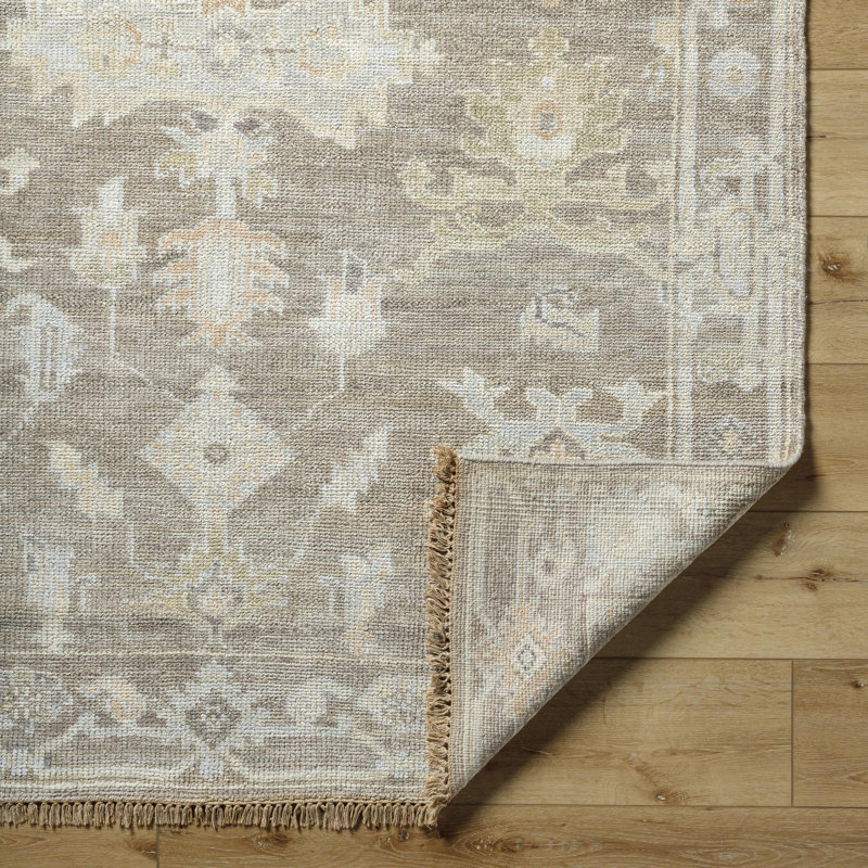 Antalya Hand Knotted Area Rug, Rectangle 10' x 14'