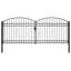 Porte double avec barrière Vidaxl-113942989