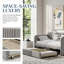 Lit de jour simple en velours bleu clair avec lit gigogne - Your Sleepover Sanctuary-1154055951