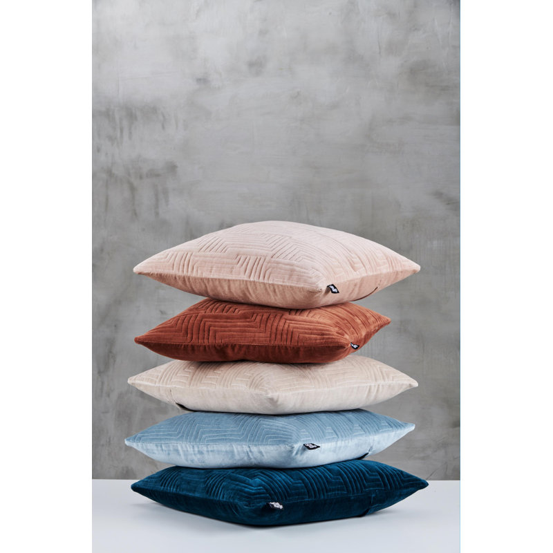 Square Throw Cushion, Blue