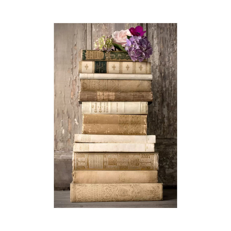 Books II by Symposium Design - Wrapped Canvas Print, 152.5 cm H x 101.5 cm W