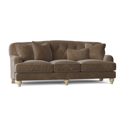 Sullivan 90" Charles of London Sofa with Reversible Cushions by Birch Lane