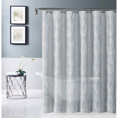 Carmella Floral Shower Curtain