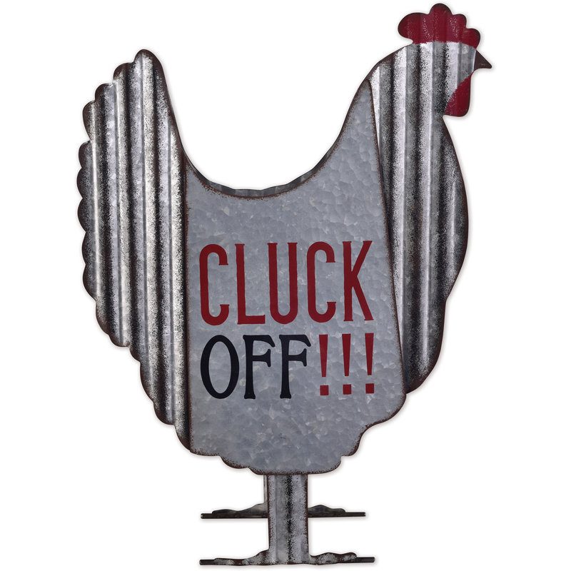 Poule, porche, art de jardin