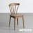 Pure solid wood desk and chair set