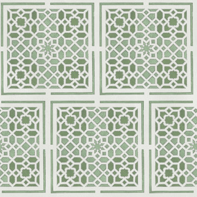 Garden Plan View I 33' L x 20.5" W  Wallpaper Roll