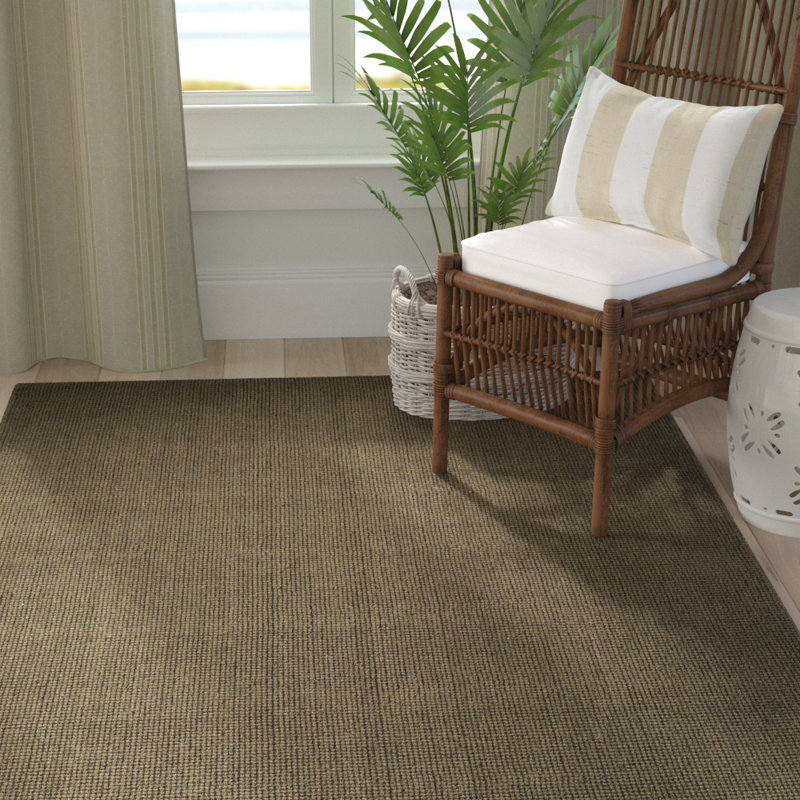 Tapis en laine Dionne Fudge, Rectangle 5 pi x 7 pi 6 po