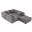 Canapé modulaire en L, canapé-lit convertible 5 pièces-1711535741