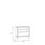 Aislinn 3 - Drawer Rectangle Accent Chest