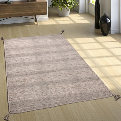 Cisbrough Rectangle Cotton Hand Woven Kilim