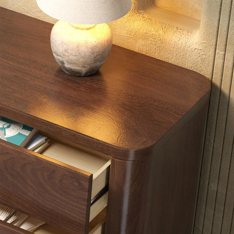 Buffet de luxe rétro, Brun
