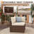 Wicker Outdoor Patio Chair With Cushions-610290921