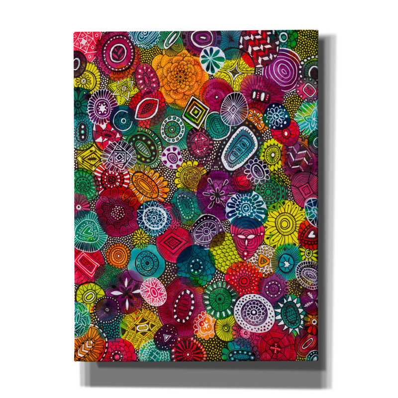 «Autumn Jewels» par Hello Angel, art mural sur toile, H 54 po x l 40 po x P 1,5 po