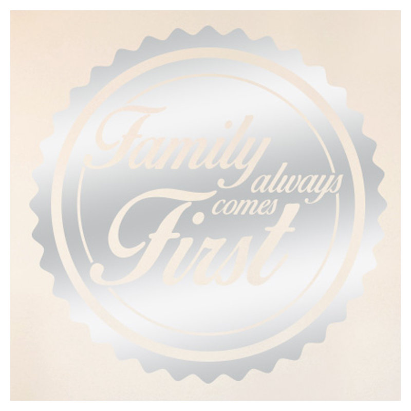 Wall Decal, Shiny Silver