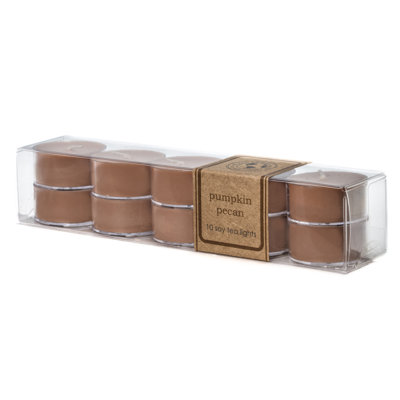 Bougie chauffe-plat citrouille et pacane