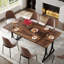 Metal Base Dining Table-2085226356-2080774085