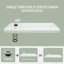 60'' W 32'' D Rectangular Double Shower Base