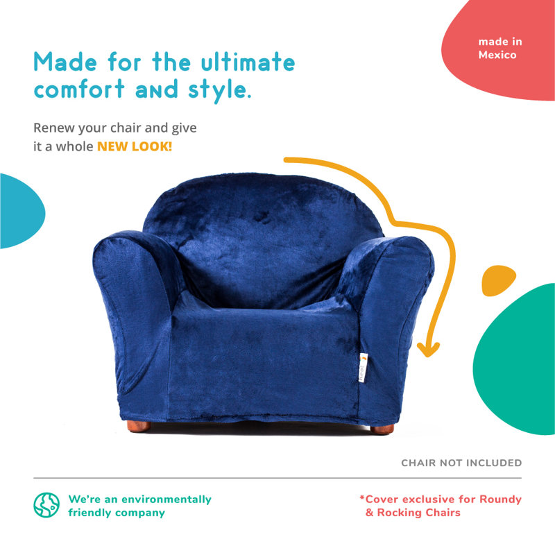 Housse pour chaise de club March Kids, Bleu marine