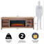 Kells 81" Electric Fireplace TV Stand-512395314