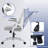 Bleona Office Chair With Flip-Up Armrests Ergonomic Computer Desk Chair Foldable Mesh Task Chair With Wheels Adaptive Lumbar Support Swivel Tilt Comfortable Study Chair For Student-107255634-107255629