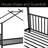 Twin Size Metal House Platform Bed-1897760006