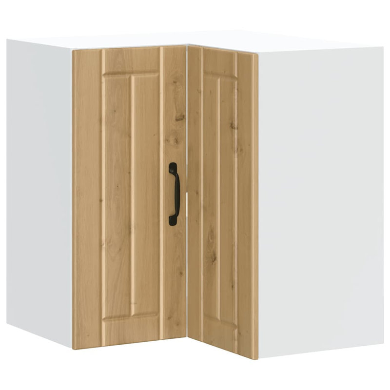 Kitchen Wall Corner Cabinet Lucca Engineered Wood, Artisan Oak