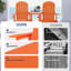 2-Person Outdoor Adirondack Chair-630254501