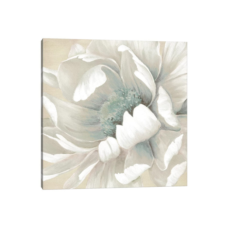 « Winter Blooms II » par Carol Robinson, reproduction d’art, H 37 po x l 37 po x P 1,5 po, Toile tendue, Pas de tapis