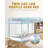 Twin Over Twin Bunk Bed - Lifesky Metal Low Profile Bunkbed With Side Ladder-1227950784