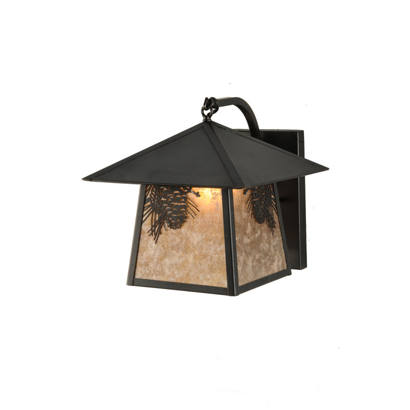 Rustic Lodge Solid Brass 1 - Light Armed Sconce